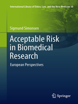 cover image of Acceptable Risk in Biomedical Research